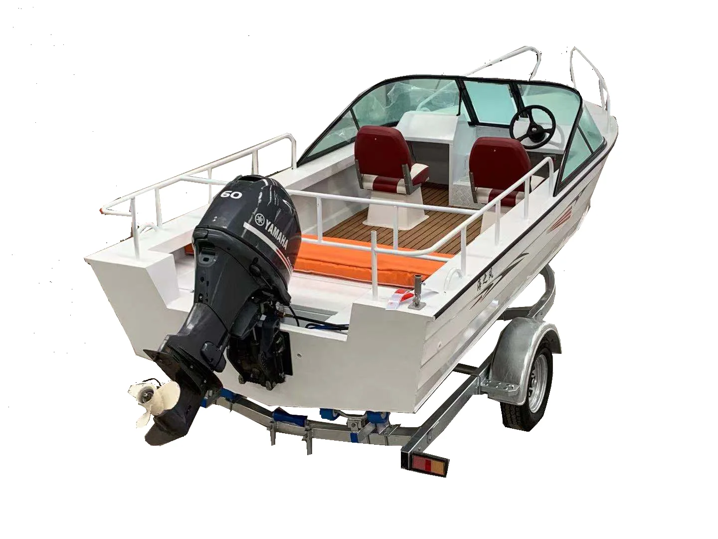 KAIP 高級アルミヨット 5.28 メートル CE 釣りア - Fishing Boat Fiberglass のレビューと価格