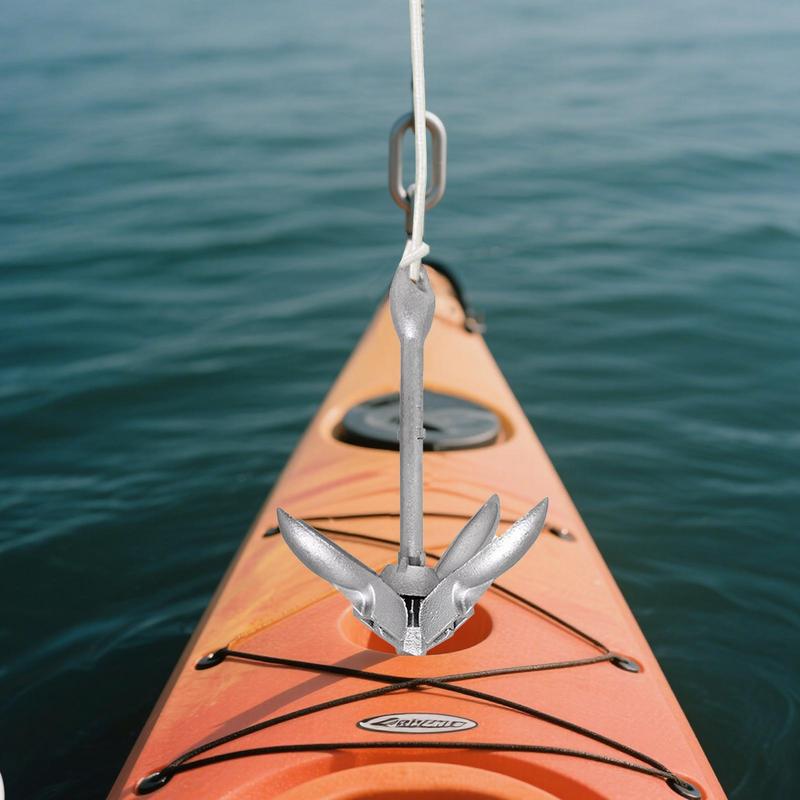 カヌーアンカーコンパクトカヤックアンカーシステム折りたたみ高 - Fishing Boat Anchor のレビューと価格